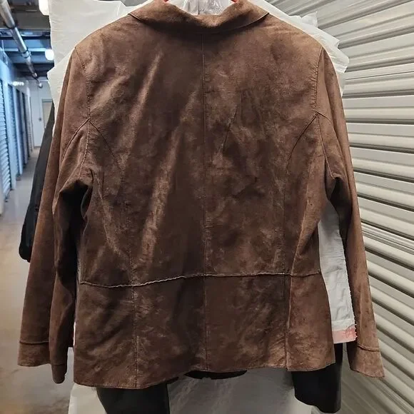 Brandon Thomas Seude Leather Jacket XL - Picture 2 of 8